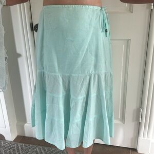 Gap Vintage Blue Long Skirt